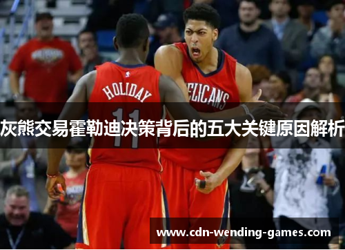 灰熊交易霍勒迪决策背后的五大关键原因解析