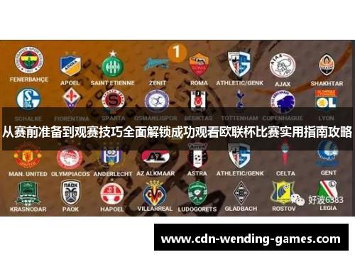 从赛前准备到观赛技巧全面解锁成功观看欧联杯比赛实用指南攻略 从赛前准备到观赛技巧全面解锁成功观看欧联杯比赛实用指南攻略